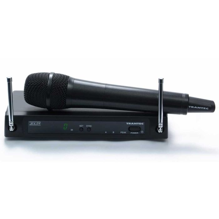 Trantec S4.04-HD-EB-GD5 UHF Handheld Wireless Radio Microphone System