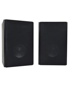 Bookshelf Hifi Speakers 80w Black Pair, Adastra Ab-5 