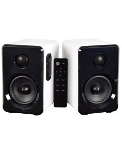 Avlink Abs35wht Active Bluetooth Bookshelf Speakers White