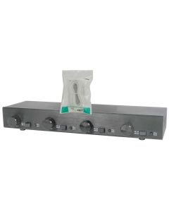 4 Zone Speaker Selector With Volume Control, Switch Box Hifi Stereo Distribution 128.303 B