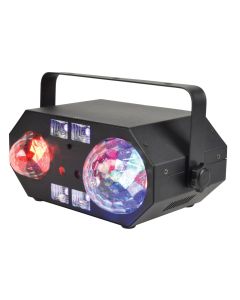 Qtx Tetra Led Moonflower + Wave + Strobe/uv + Laser Effect
