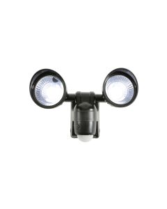 Lyyt Battery Twin Led Floodlight With Pir