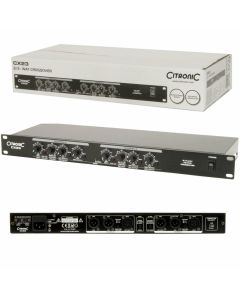 Citronic Cx23 Active Crossover - Stereo 2-way / Mono 3-way