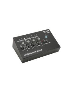 Qtx Mm41 4 Channel Mini Microphone Mixer