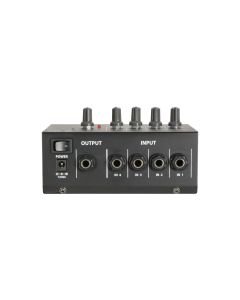 Qtx Lm41 4 Mono Channel Line Level & Instrument Mixer