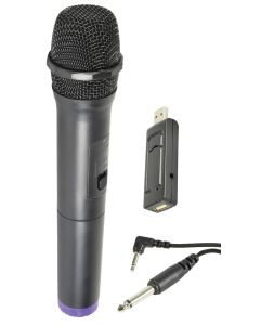 Qtx U-mic Handheld Usb Powered Wireless Radio Microphone