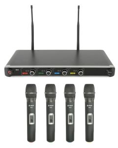 Chord NU4-H Quad UHF Wireless Handheld Mic
