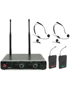 Chord Su20-b-rgDual Beltpack Radio Microphone Set 