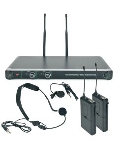 Chord Nu20-n Nu20 Dual Uhf Beltpack With Neckband + Lavalier Mic
