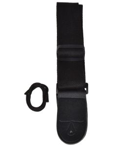 Chord Gs-cbk Guitar Strap Coarse Weave Black