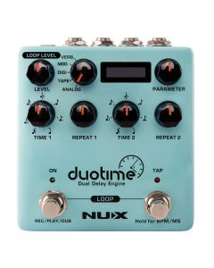 Nux Duo Time Dual Delay Pedal Guitar Stompbox