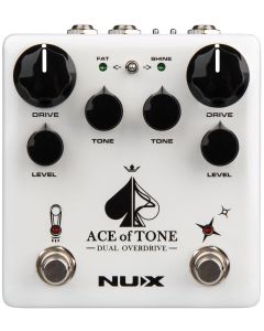 Nux Ace Of Tone Dual Overdrive Guitar Pedal