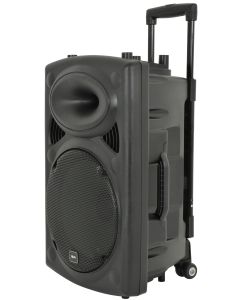 QTX QR8PABT, 8inch Portable PA Speaker, Bluetooth & Wireless Microphone