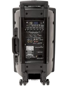 15inch Portable PA Speaker System With Bluetooth & Wireless Microphone, QTX QR15PABT 