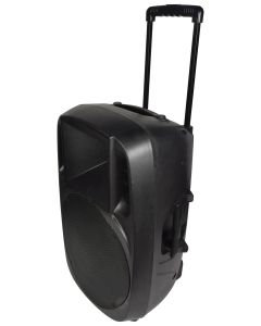 Qtx Xcab-15 Abs Pa Speaker 15" With Wheels And Handle