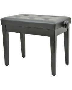 Chord Pb660h-bk Piano Bench - Black (without Compartment)