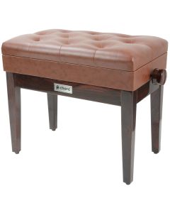 Chord Pb660hs-br Piano Bench With Storage - Brown