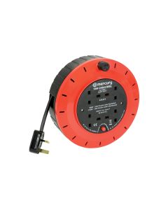 Mercury 4-gang Extension Reel With Thermal Cut-out 10m