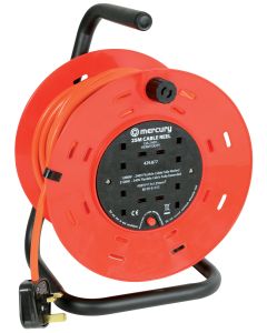 Mercury 4-gang Extension Drum With Thermal Cut-out 25m