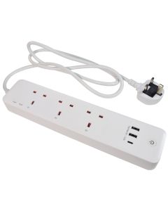 Mercury 3-gang Remote Extension+usb