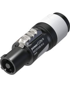 Neutrik Nac3fxxb-w-s Powercon, 6-12mm Grey, Connector
