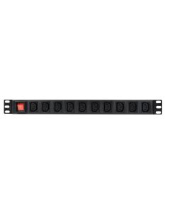 1u Rack 10-gang Iec Switched Power Distribution Unit