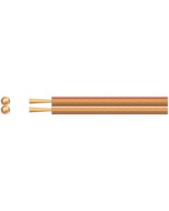 Mercury Heavy Duty Transparent Speaker Cable 2 X (80 X 0.12mm Dia)
