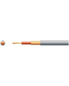 Mercury 1 Core Lap Screen 7/0.2mm 33/0.15mm 3.0mm Grey 100m Screened Audio Cable