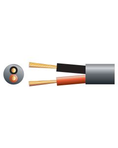 Mercury Hi Flex Double Insulated Speaker Cable 2 X (79 X 0.2mm Dia) Black