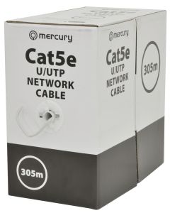 Mercury Cat5e U/utp Network Cable 305m Grey