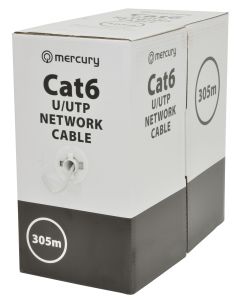 Mercury Cat6 U/utp Lszh Network Cable 305m Lilac