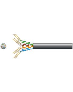 Mercury Economy Outdoor U/utp Network Cable 305m Black