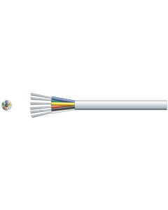 Mercury 6 Core Alarm Cable Tcca Conductor White 100m