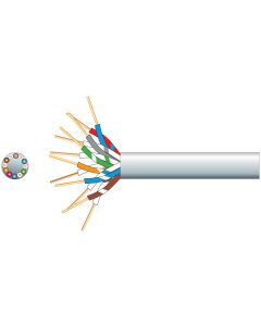 Mercury 6 Pairs Telephone Cable Ccs White 100m