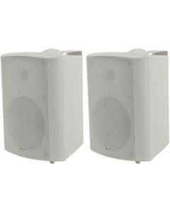 2x Adastra White 120w Indoor Wall Mount 952.716 Background Speakers bc6v-W 6.5in