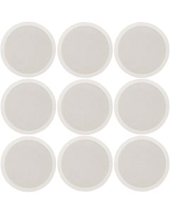 9x White 8 inch Ceiling Speakers 952.155