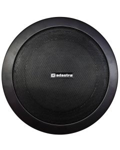 Adastra Ec56v-b Metal Quick Fit 100v Ceiling Speaker 5.25in 6w Black