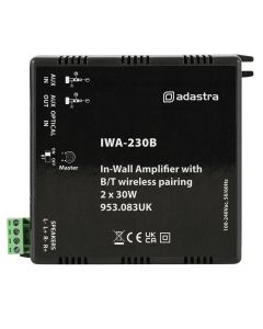 Adastra Iwa230b In-wall Amplifier With Bluetooth 2 X 30w