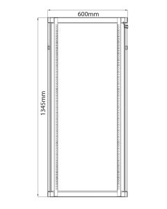 Adastra Rc28u450 19inch Rack Cabinet 28u X 450mm Deep