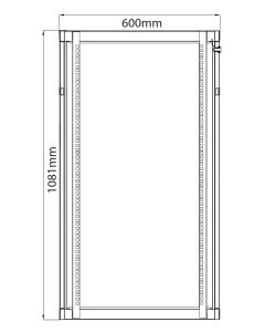 Adastra Rc22u600 22u 19in Rack Cabinet 600mm Deep