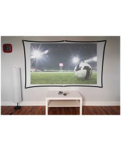 Electrovision 100" Foldable Projector Screen Curtain 16:9
