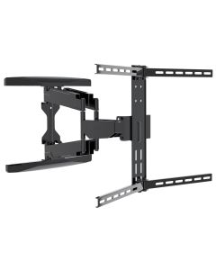 Dual Pivot Tilt & Swivel Curved TV Screen Mounting Bracket 37-80" 