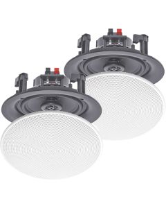 Ceiling Speakers 180W Moisture Resistant, Pair. B402C