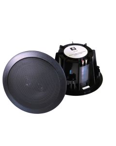e-audio 6.5 inch 2Way Round Ceiling Speakers, Offset Tweeters 120W