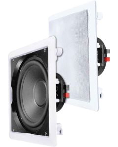 e-audio In-Wall or Ceiling Subwoofer With 12'' Driver  8 ohm