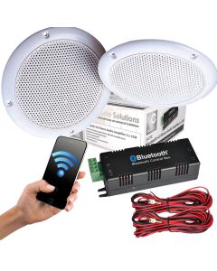 12V Wireless Bluetooth Audio Stereo Caravan Motorhome Camper Speaker Kit
