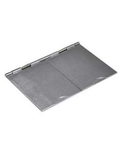 Floor Socket 2 Gang 13 A Satin Chrome
