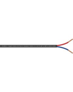 100m Hiflex-2 2x0.75mm CSA ,Copper Cored Black Speaker Cable