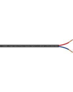 100m Hiflex-2 2x1mm CSA Oxygen Free Copper Cored Black Speaker Cable