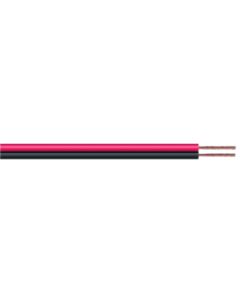 100m Red / Black 24 Full Copper Figure 8 Loud Speaker Cable 